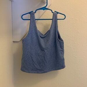 Blue sports tanktop